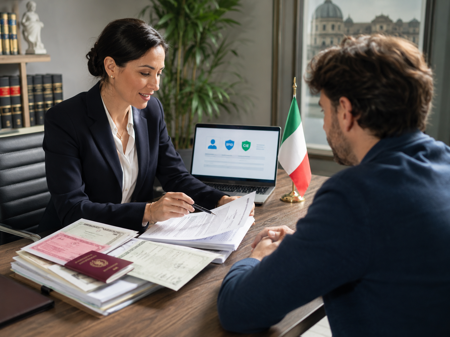 Immmagine Cittadinanza italiana per residenza: requisiti, documenti e assistenza nella domanda